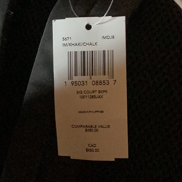 Coach Signature Court Backpack NWT main image 15